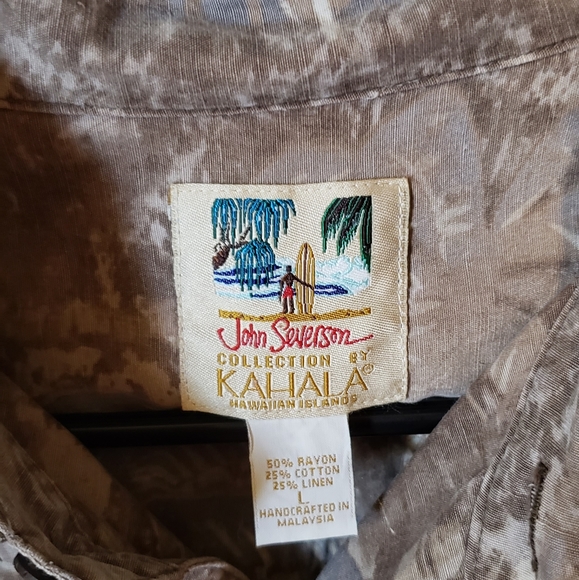 Jogn Severson's Kahala Collection Aloha Shirt - Picture 3 of 3